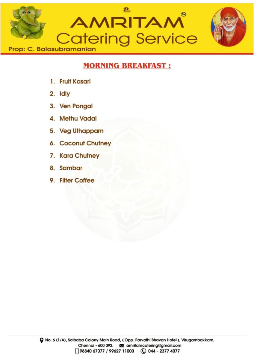 Breakfast